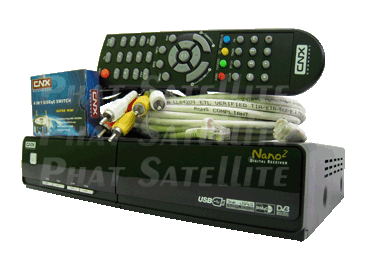 Conaxsat CNX Nano 2 + 30' Ethernet Cat5e Cable + Free Shipping 