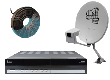 i-link IS-8000 PVR + 4GB Memory flash drive DISH 500 COMBO + Free Shipping -New