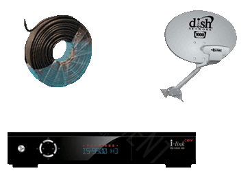 i-link IS-9500 PVR + 6' HDMI + 25' Cat5 + DISH 1000 COMBO + Free Shipping -New