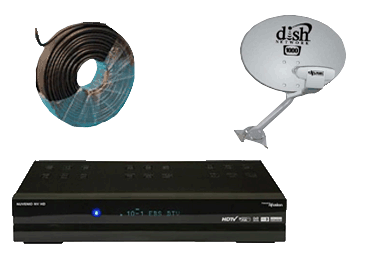 nFusion HD with 8psk + DISH 1000.2 COMBO + 100' Coaxial cable + Free Shipping