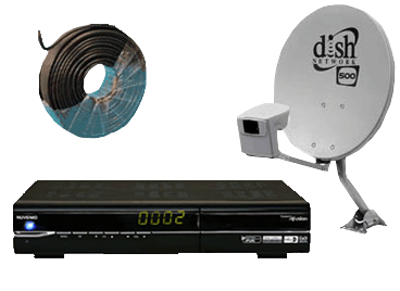 nFusion Phoenix SD DISH 500 COMBO + 100' Coaxial Cable + Free Shipping