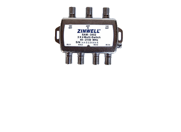 Zinwell 3x4 switch + Free Shipping